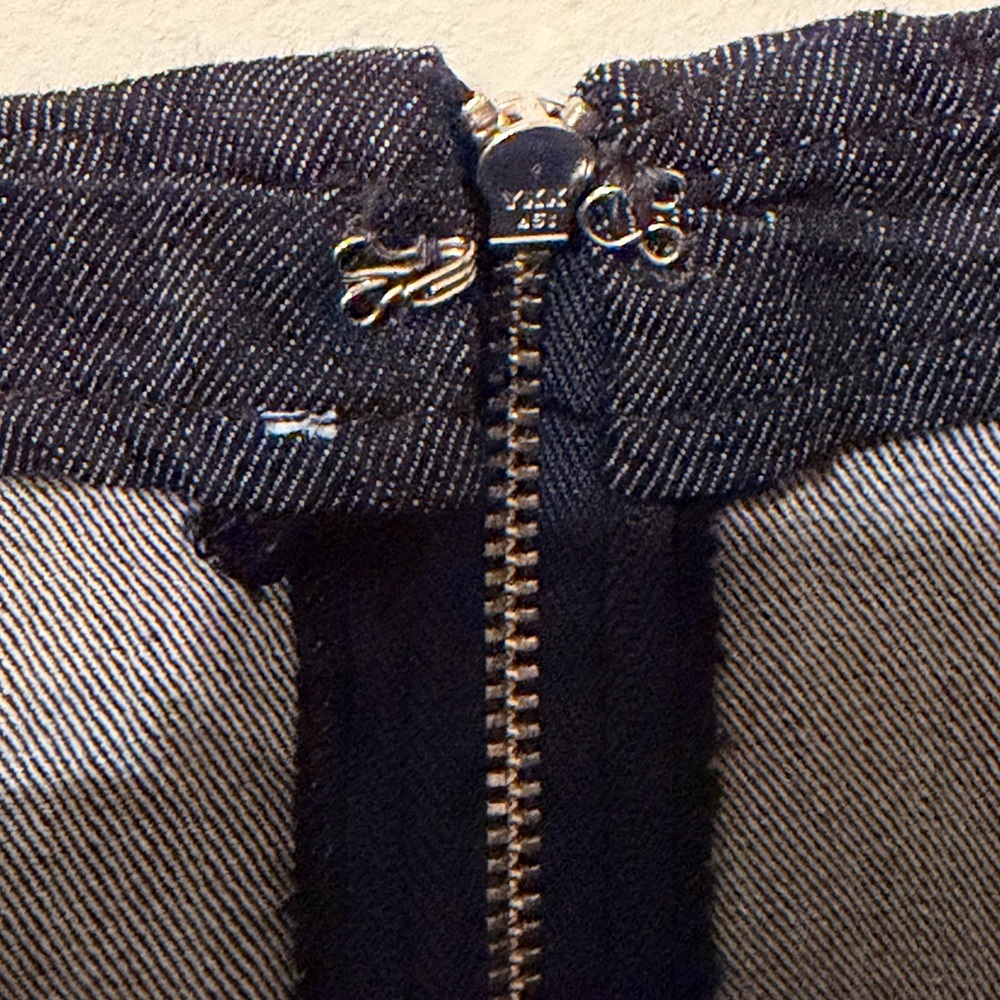NEW Anthropologie PILCRO SS Square-Neck Denim Mini Dress S, XL Available - Picture 7 of 10